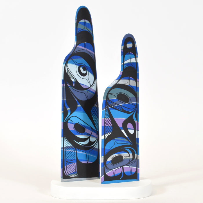 Ironic Twist - Basswood Sculpture