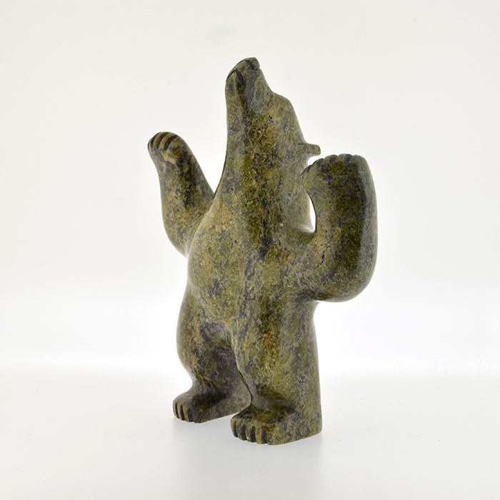 Polar Bear - Stone Sculpture