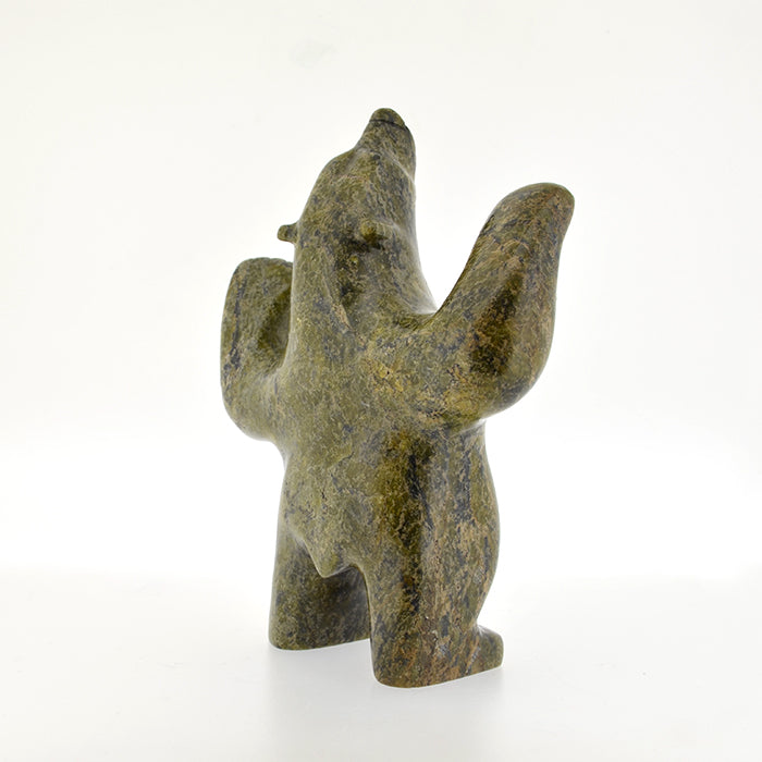 Polar Bear - Stone Sculpture