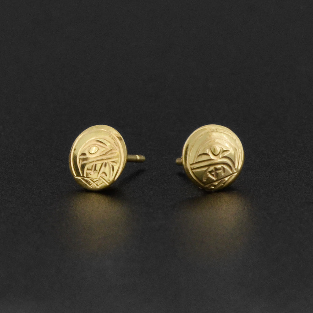 Orca - 14k Gold Earrings