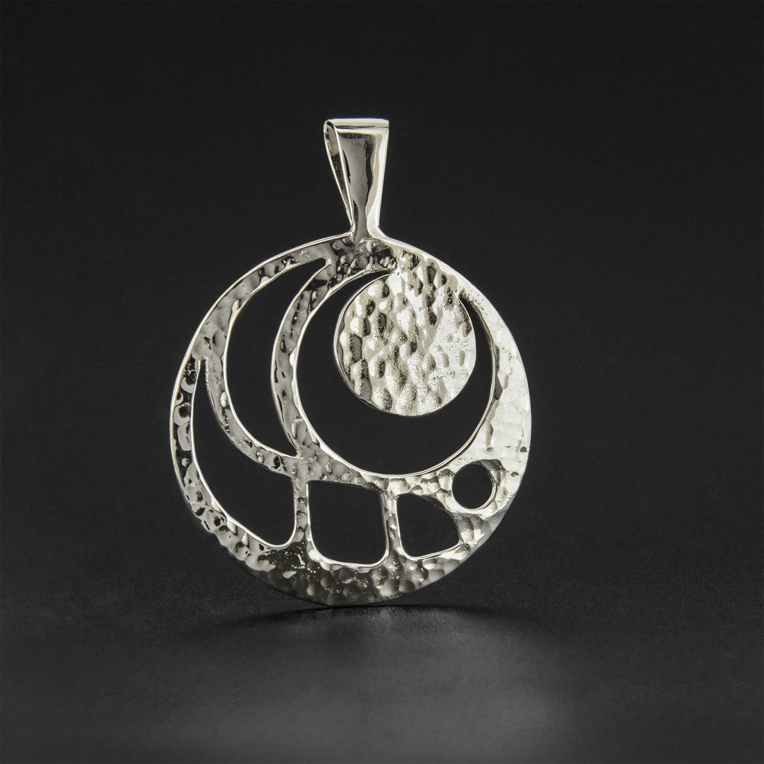 Moon - Silver Pendant