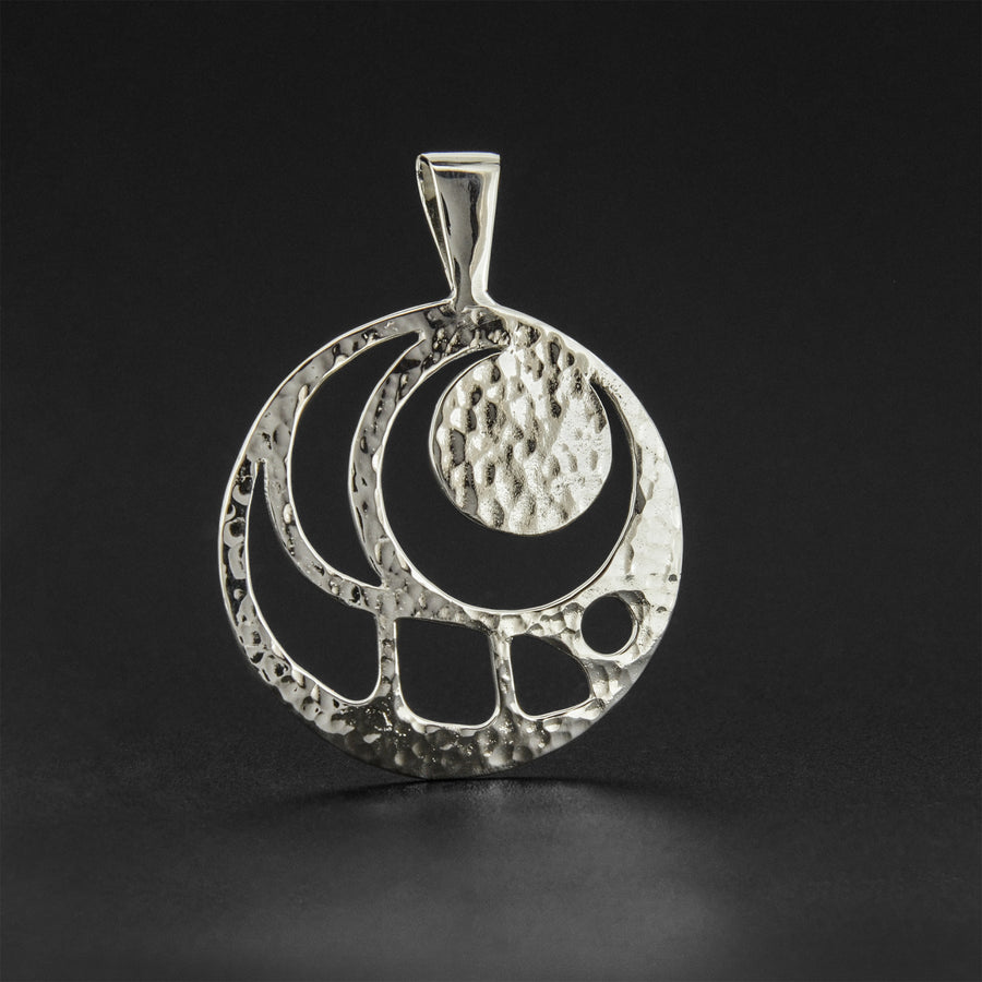 Moon - Silver Pendant