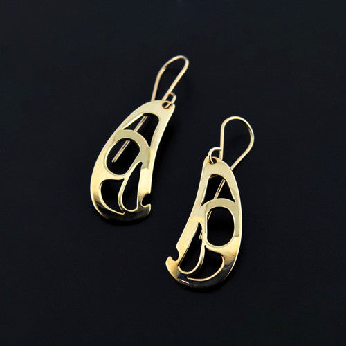 Eagles - 14k Gold Earrings