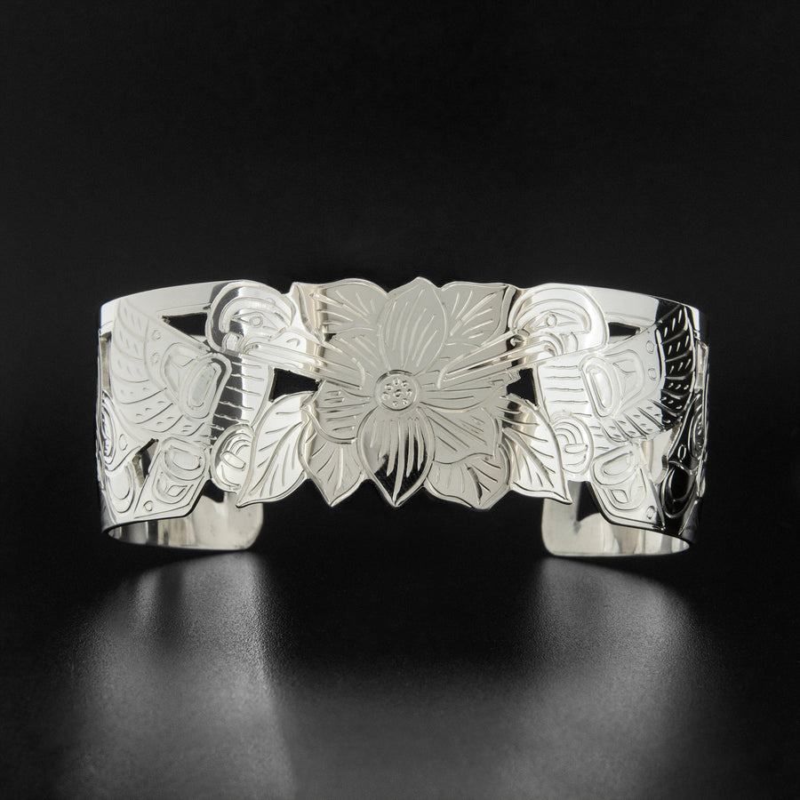 The Season of Pollination - Silver Bracelet