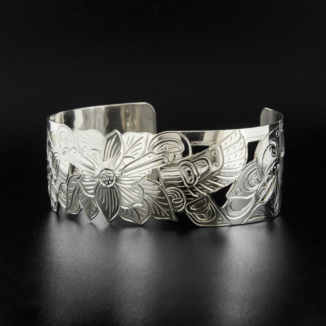 The Season of Pollination - Silver Bracelet