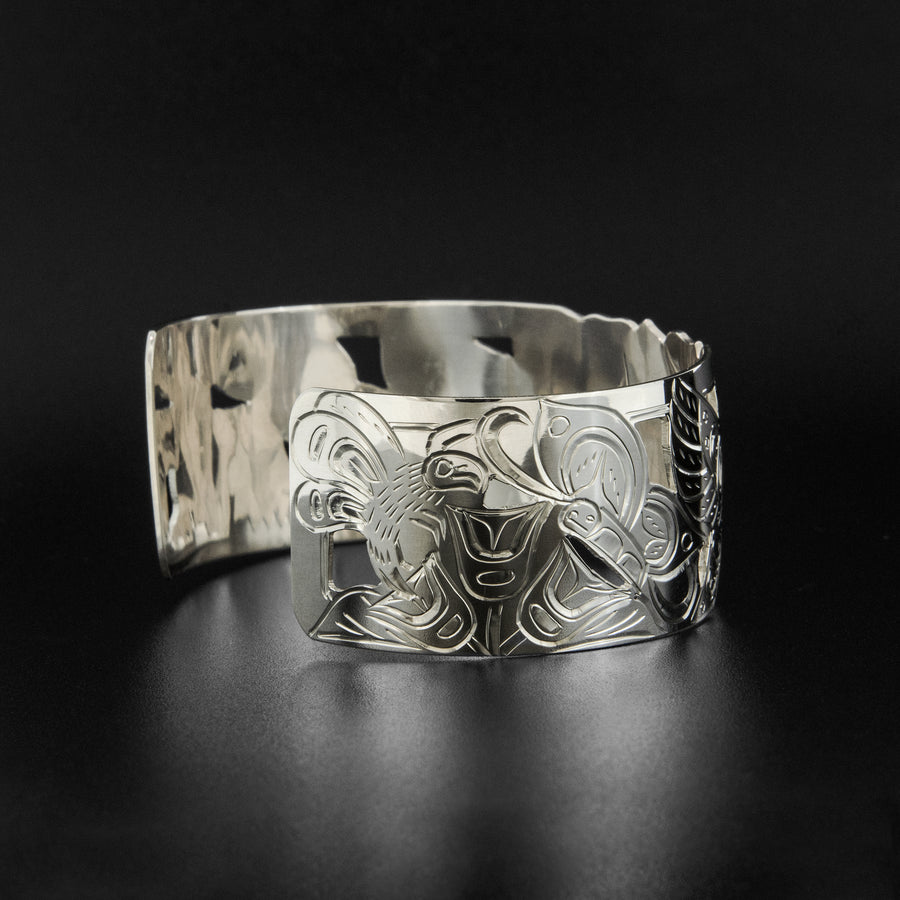 The Season of Pollination - Silver Bracelet