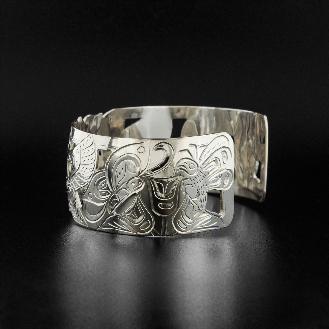 The Season of Pollination - Silver Bracelet