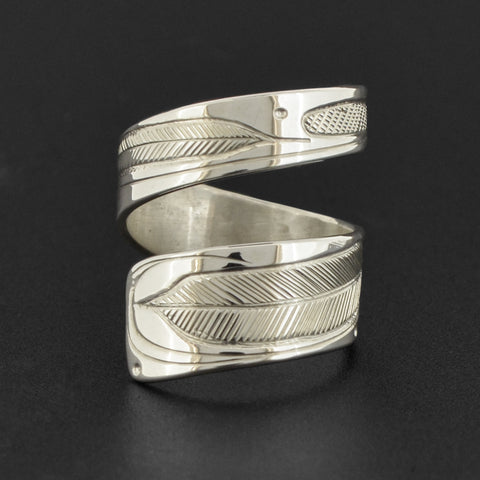 Feathers - Silver Ring
