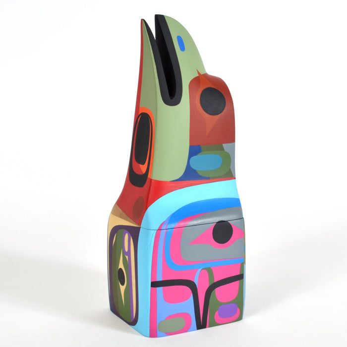 'Raven Playing with Colour' - 2017 Charity Box