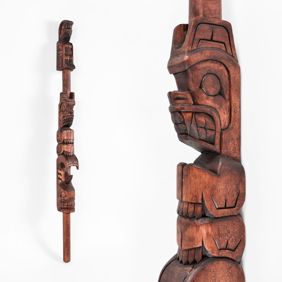 Various Designs - 3 Figure Talking Stick