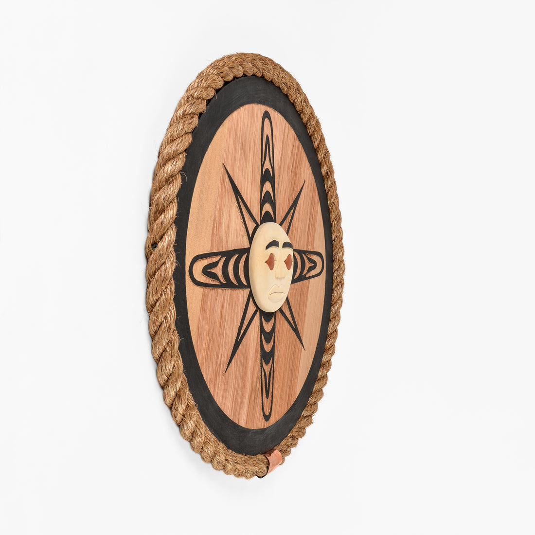 Sun - Red and Yellow Cedar Panel