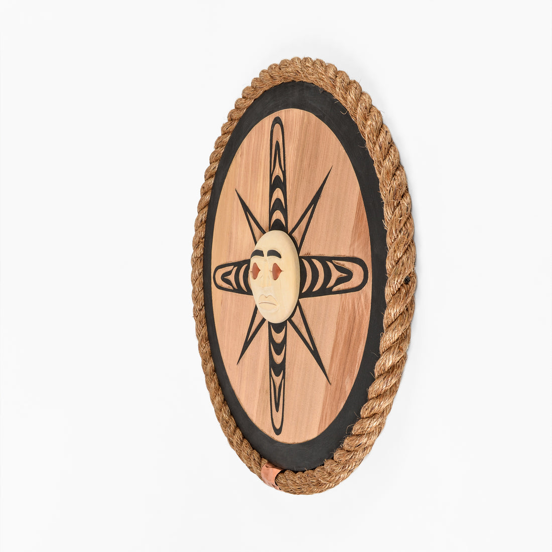 Sun - Red and Yellow Cedar Panel