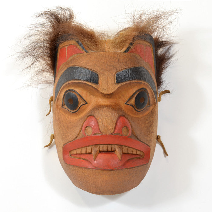Beldar Mask Bear - Red Cedar Mask – Lattimer Gallery