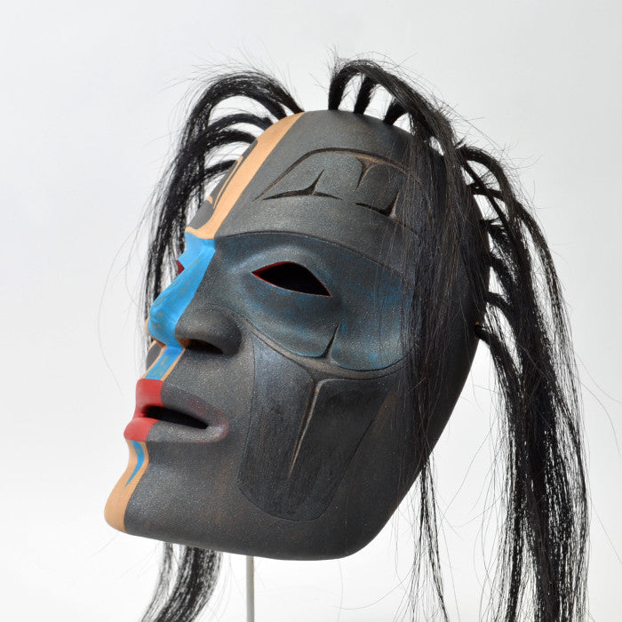 Ridicule Raven Chief - Red Cedar Mask