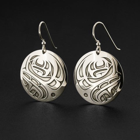 Eagle - Silver Earrings