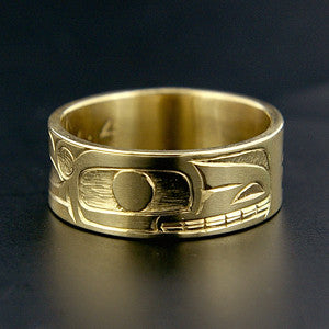 Whale - 14k Gold Ring