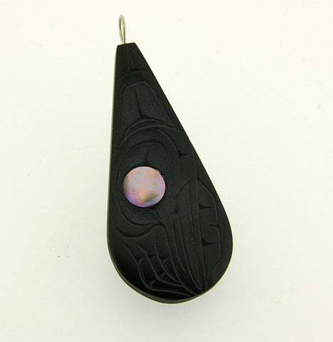 Raven - Argillite Pendant