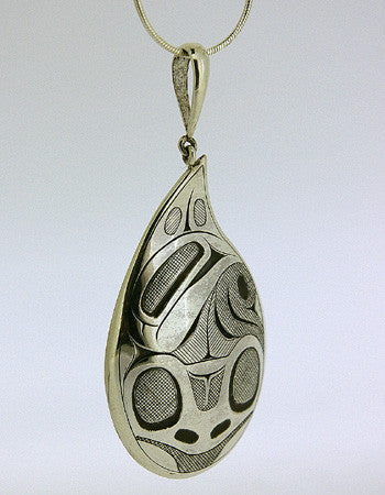 <i>Tadpole</i> - Silver Pendant