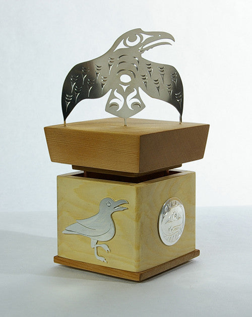 Aaron Nelson-Moody - Raven, Seagull and Daylight - Charity Boxes 2010