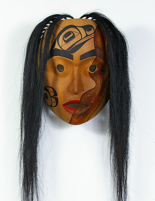 T'xamsem Steals Fire - Red Cedar Mask – Lattimer Gallery