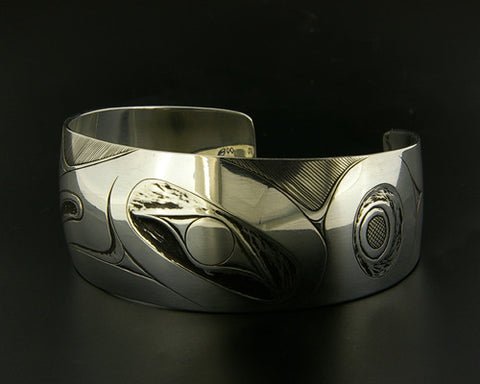 Raven Travelling - Silver Bracelet