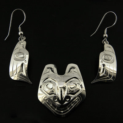 Corey Moraes - Bear - Silver Jewellery
