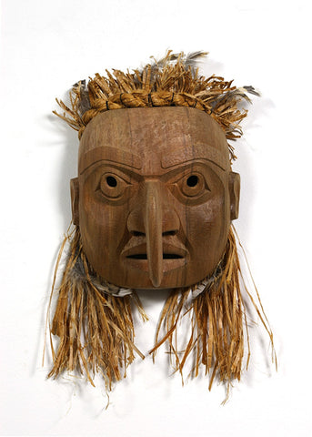 Becoming Thunderbird - Red Cedar Mask