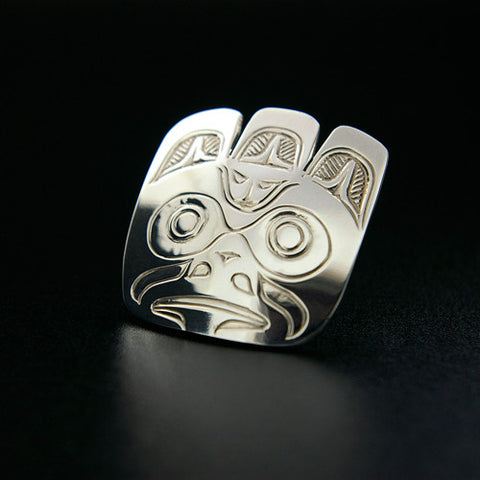 Owl Spirit - Sterling Silver Pendant