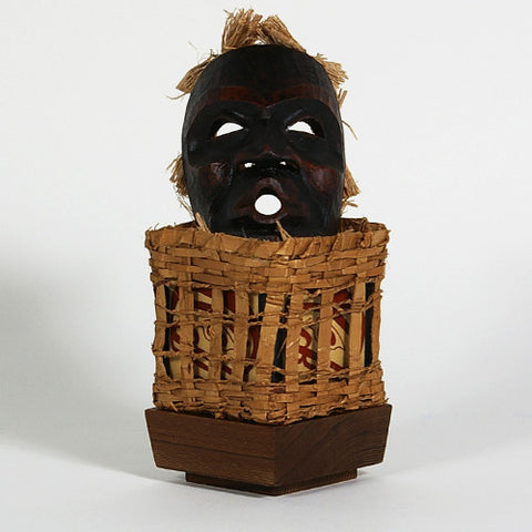 Dzunakwa and Her Basket of Children - Cedar Bentwood Box