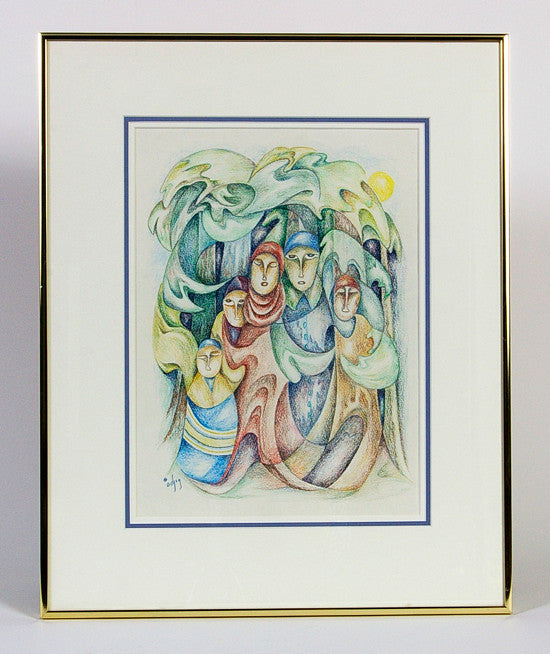 Daphne Odjig - Untitled (Harmony in Motion) - Archive