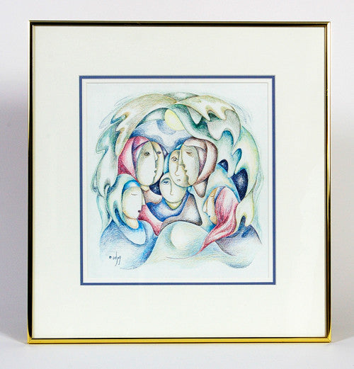 Daphne Odjig - Untitled (Harmony in Motion) - Archive
