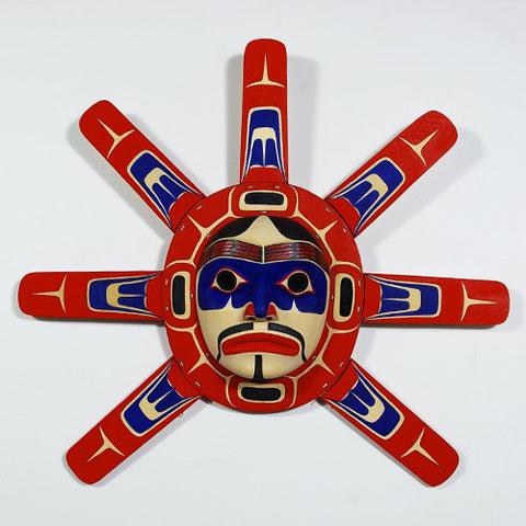 Sun - Yellow Cedar Mask