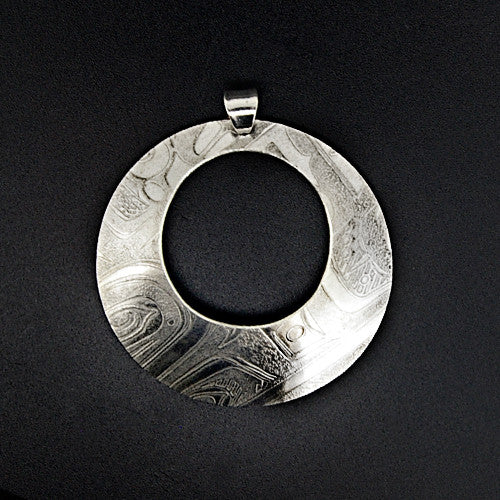 Gwaai Edenshaw - Gathered Water - Silver Jewellery