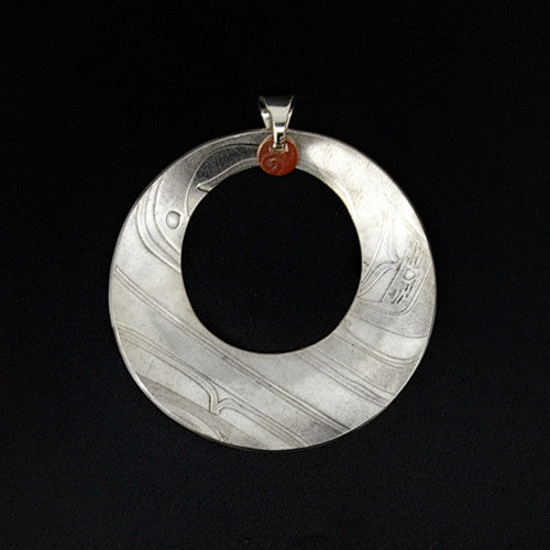 Gwaai Edenshaw - Gathered Water - Silver Jewellery