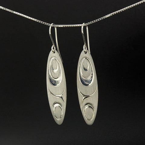 Dragonfly Wings - Sterling Silver Earrings