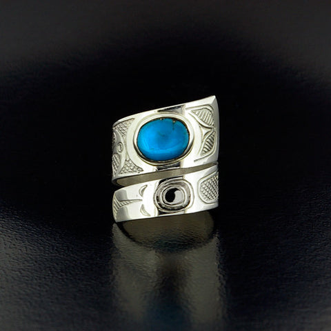 Eagle - Silver Wrap Ring