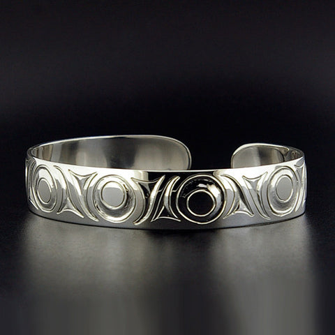 Abstract - Silver Bracelet