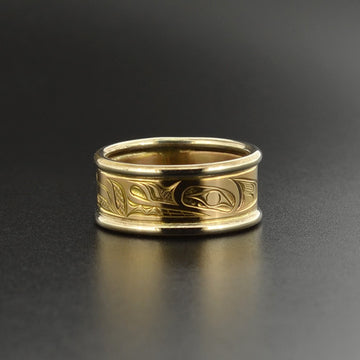 David Neel - Wolf - Gold Jewellery