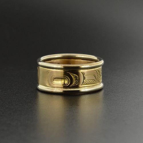 David Neel - Wolf - Gold Jewellery