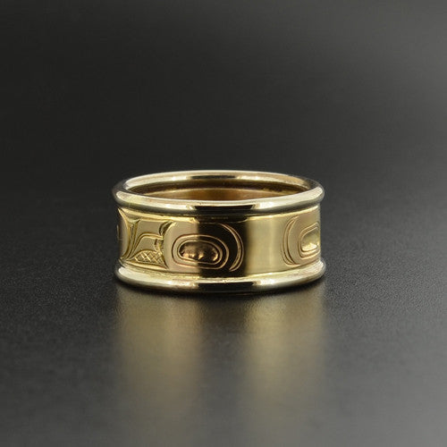 David Neel - Wolf - Gold Jewellery