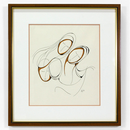 Daphne Odjig - Untitled - Paintings