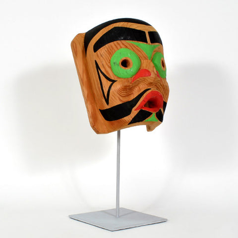 Moon - Red Cedar Mask