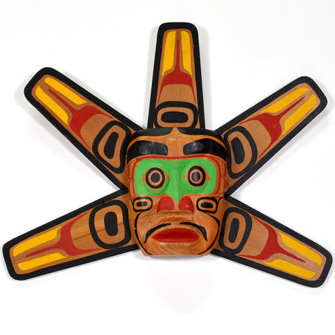 Sun - Red Cedar Mask