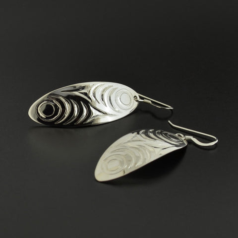 Abstract - Silver Earrings