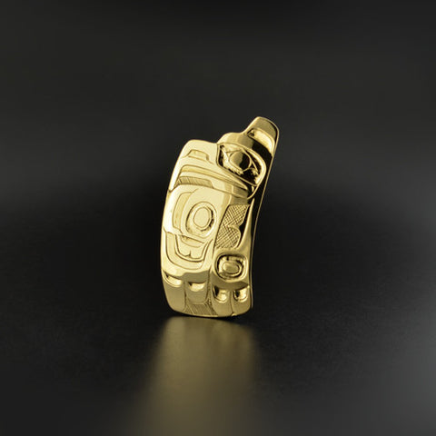 Eagle - 18k Gold Pendant