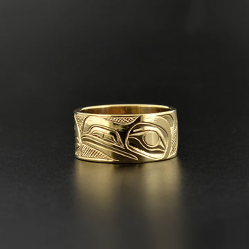Landon Gunn - Raven and Eagle - Gold Jewellery