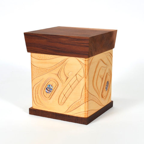 Wolf - Bentwood Box