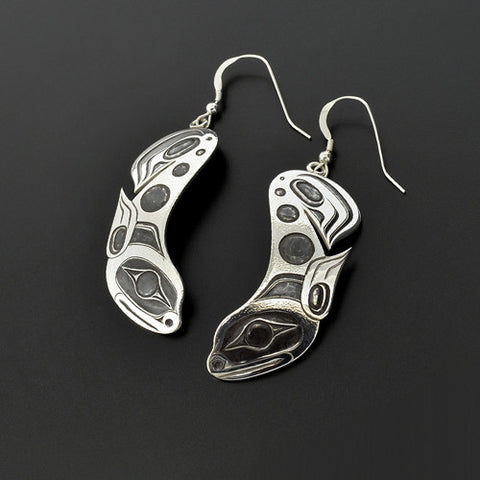 Seal - Silver Earrings