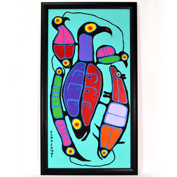 Norval Morrisseau - Amongst Friends - Paintings