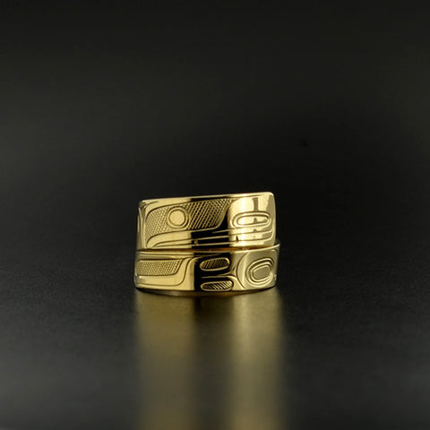 Killerwhale - 14k Gold Wrap Ring